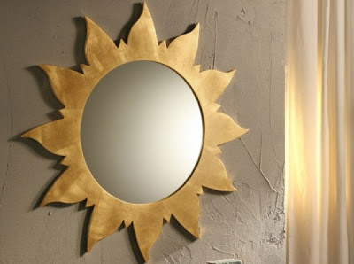 dekoratif+g%C3%BCne%C5%9F+%C5%9Fekilli+alt%C4%B1n+yald%C4%B1zl%C4%B1+duvar+aynas%C4%B1 Dekoratif Duvar Ayna Modelleri