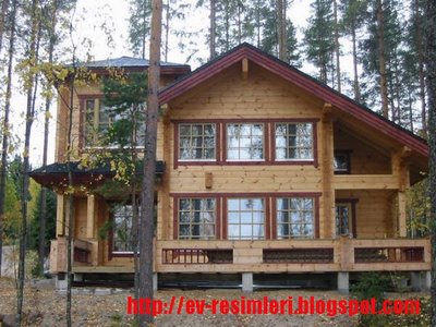 Ahsap+Ev+Resmi Ahşap Ev Resmi