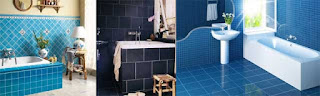 hitdecors org4 Mavi renk banyo dekorasyonu