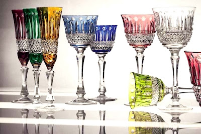 Renkli Kristal Mutfak Bardak ve Kadeh Modelleri Renkli Kristal Mutfak Bardak ve Kadeh Modelleri
