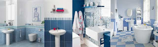 blimi eu1 Mavi renk banyo dekorasyonu