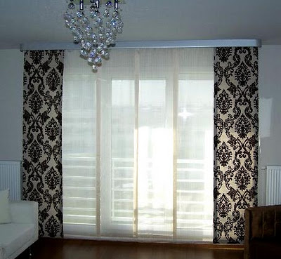 Modern Tasarım Perdeler dekoratif+perde+modeli Modern Tasarım Perdeler